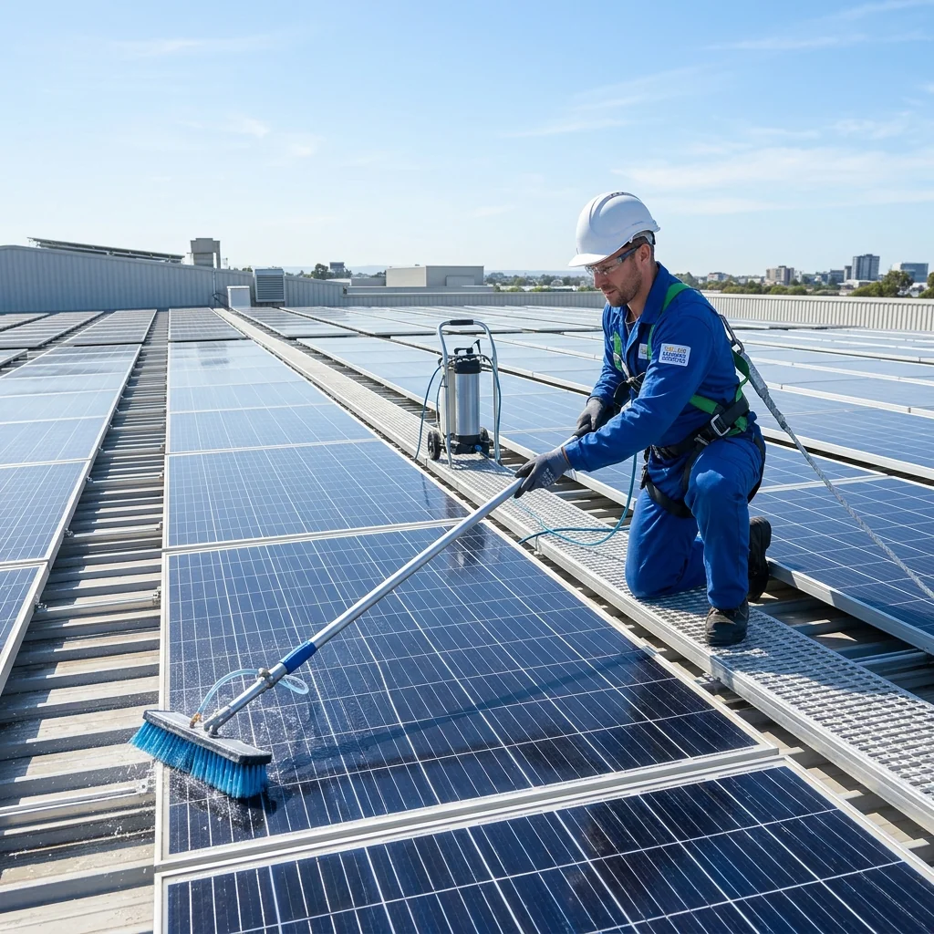 Gunes Paneli Temizleme Robotu